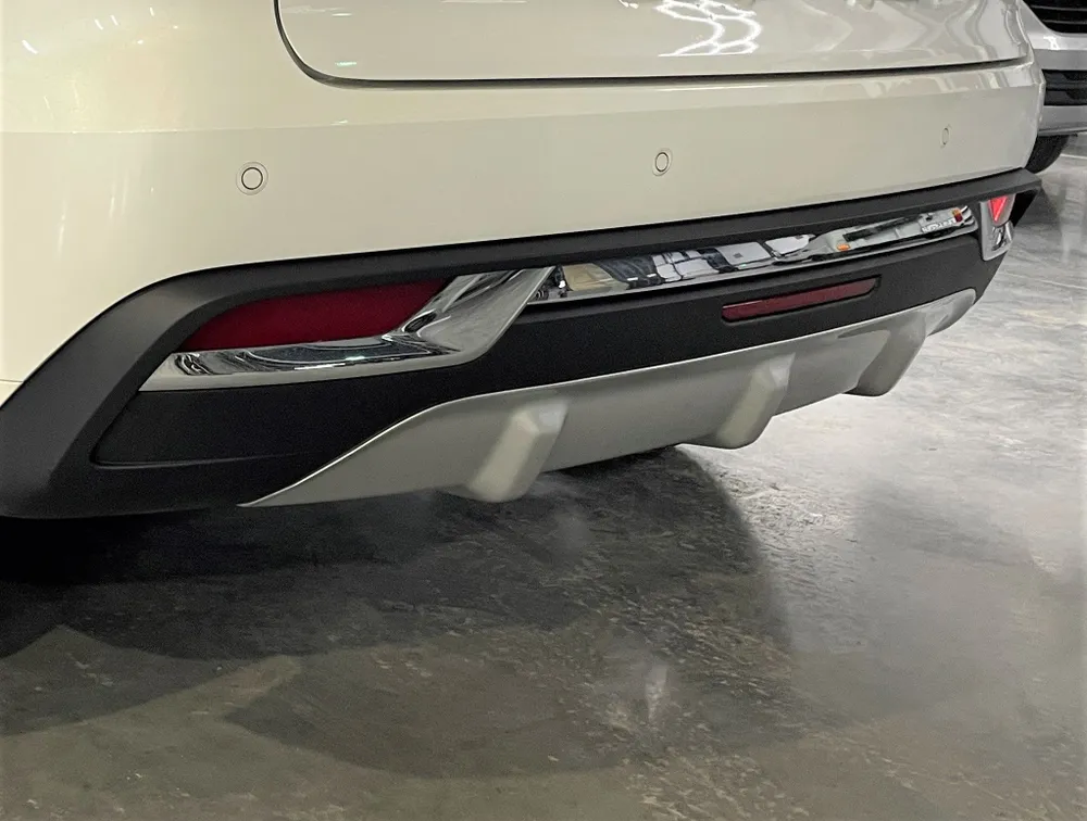 Диффузор заднего бампера Haval Jolion серебро (CT-JOL-D01P)