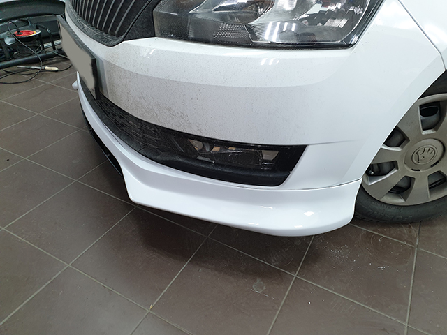 Передняя накладка Skoda Rapid CSR Style (CT-RAP-B01)