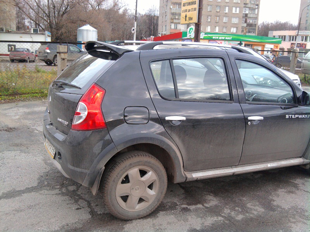 Спойлер Renault Sandero (CT-RSN-SP01)