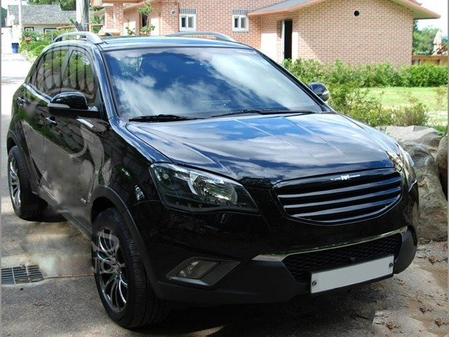 Решетка радиатора Ssang Yong Actyon дорестайлинг (СТ-SYA-G01)