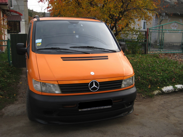 Реснички Mercedes-Benz Vito W638 узкие (CT-W638-E01)