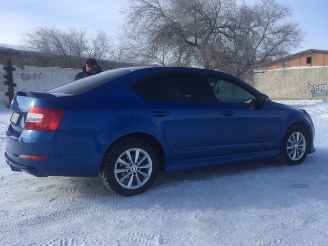 Пороги Skoda Octavia a7 NEW (CT-SKOA7-S01)
