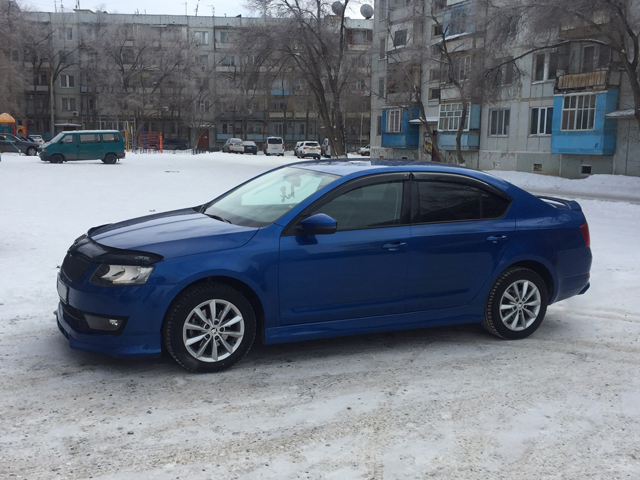 Пороги Skoda Octavia a7 NEW (CT-SKOA7-S01)