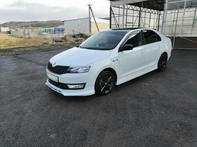 Передняя накладка Skoda Rapid CSR Style (CT-RAP-B01)