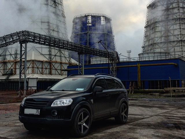 Решетка радиатора Chevrolet Captiva Mercedes Style (CT-CC-G01)