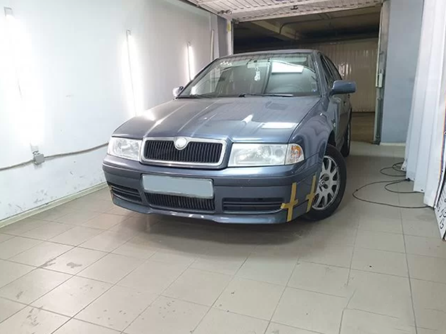 Передняя накладка Skoda Octavia Tour (CT-SKO-B04)