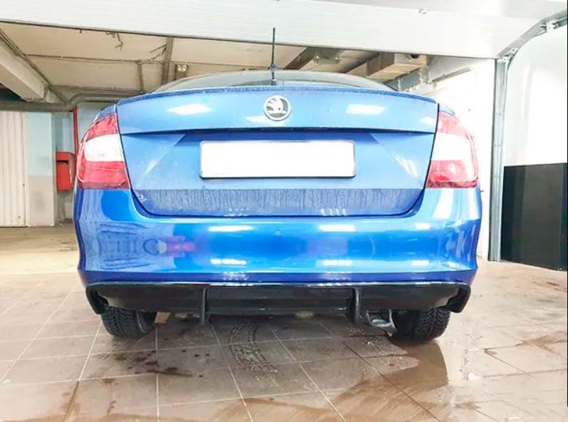 Обвес для Skoda Rapid CSR Style (пер. накладка, зад. накладка, пороги) (CT-RAP-BK01)