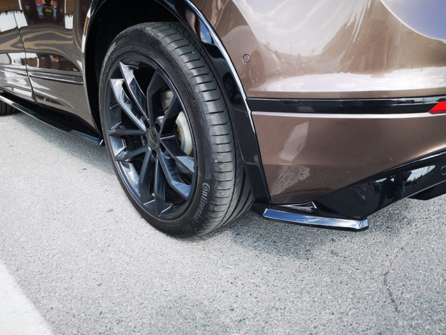 Элероны Parsan на задний бампер для Volkswagen Tiguan R-Line MK2 (PT-VWTG-RL02)
