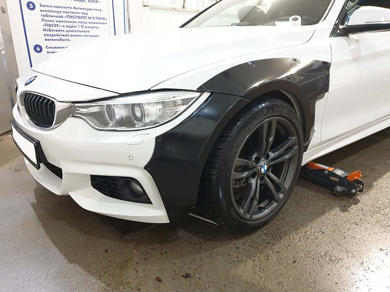 Расширение колесных арок PARSAN для BMW 4-Series F32 M-Sport (PT-F32-WB01)