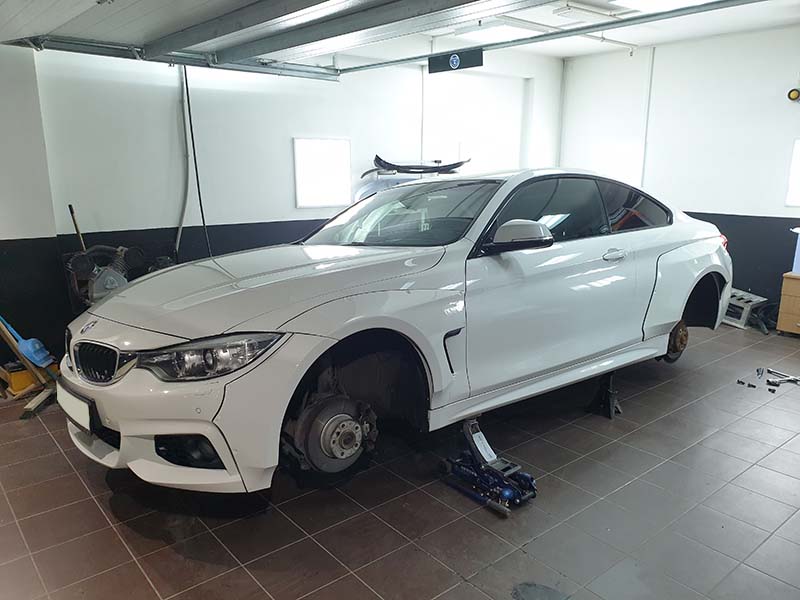 Расширение колесных арок PARSAN для BMW 4-Series F32 M-Sport (PT-F32-WB01)
