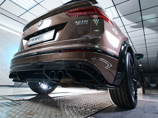Расширители арок Parsan для Volkswagen Tiguan MK2 R-LINE (PT-VWTG-WA02)