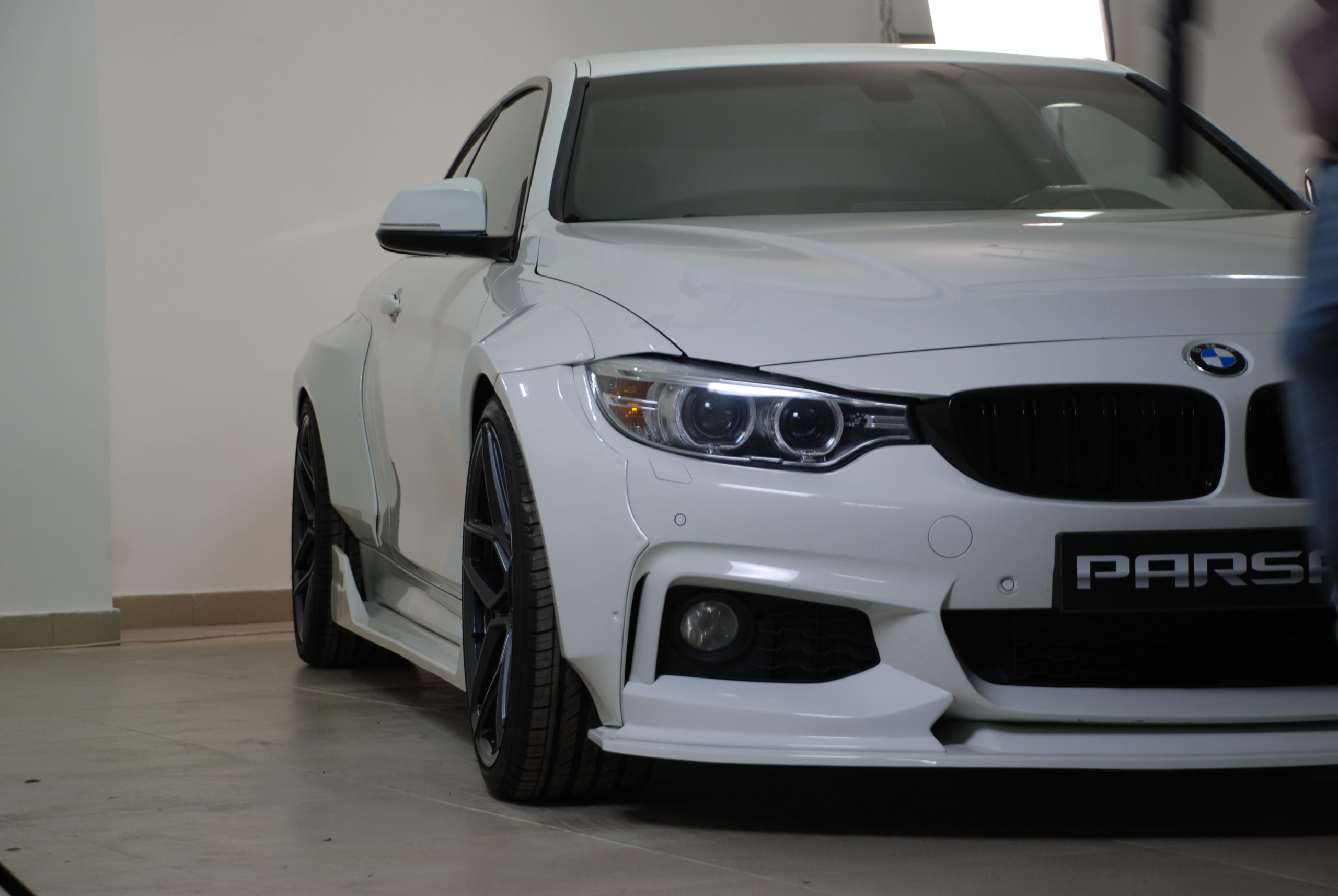 Сплиттер BMW 4-Series F32 M-Sport PARSAN (PT-F32-FS01)