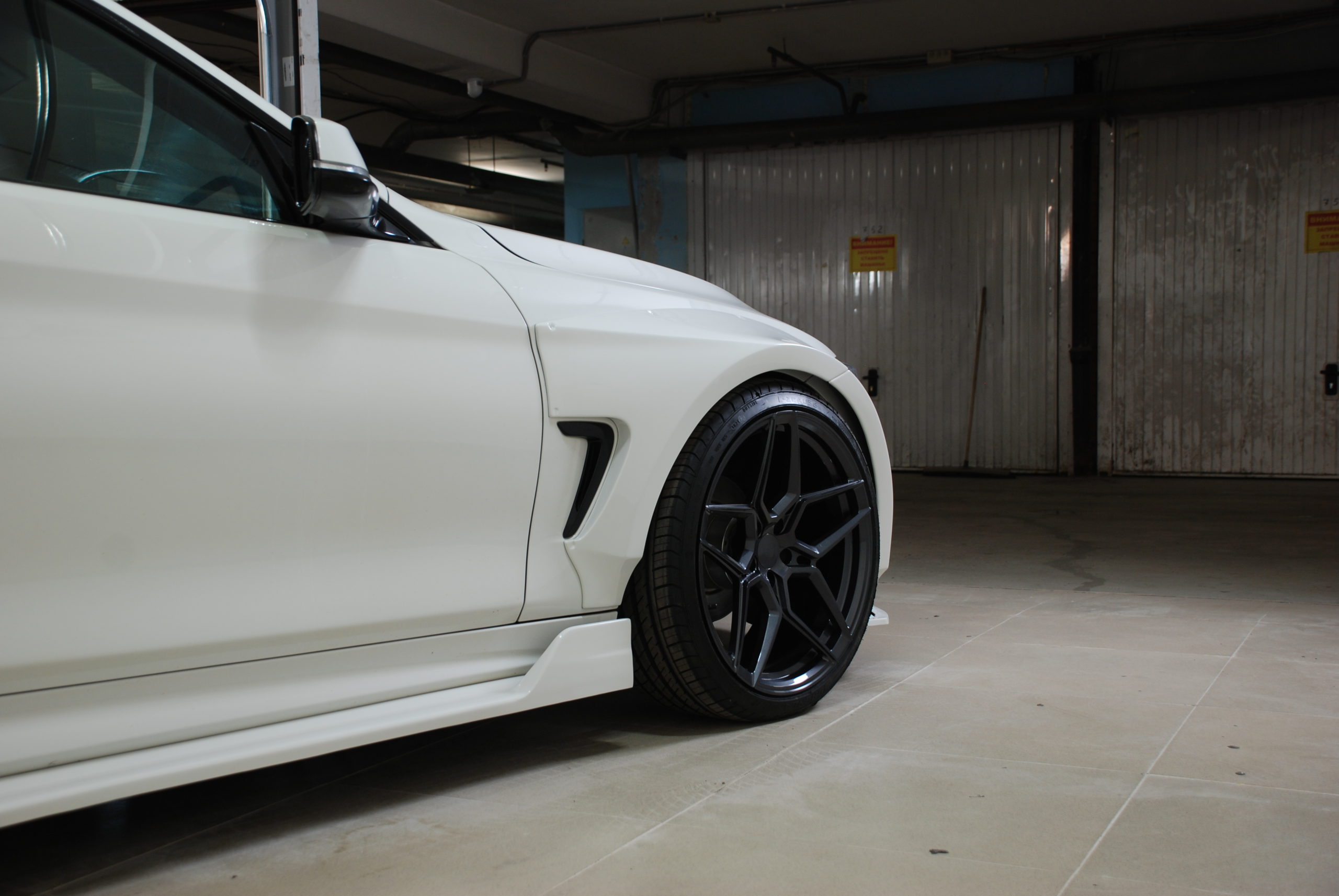 Пороги BMW 4-Series F32 M-Sport PARSAN (PT-F32-SS01)