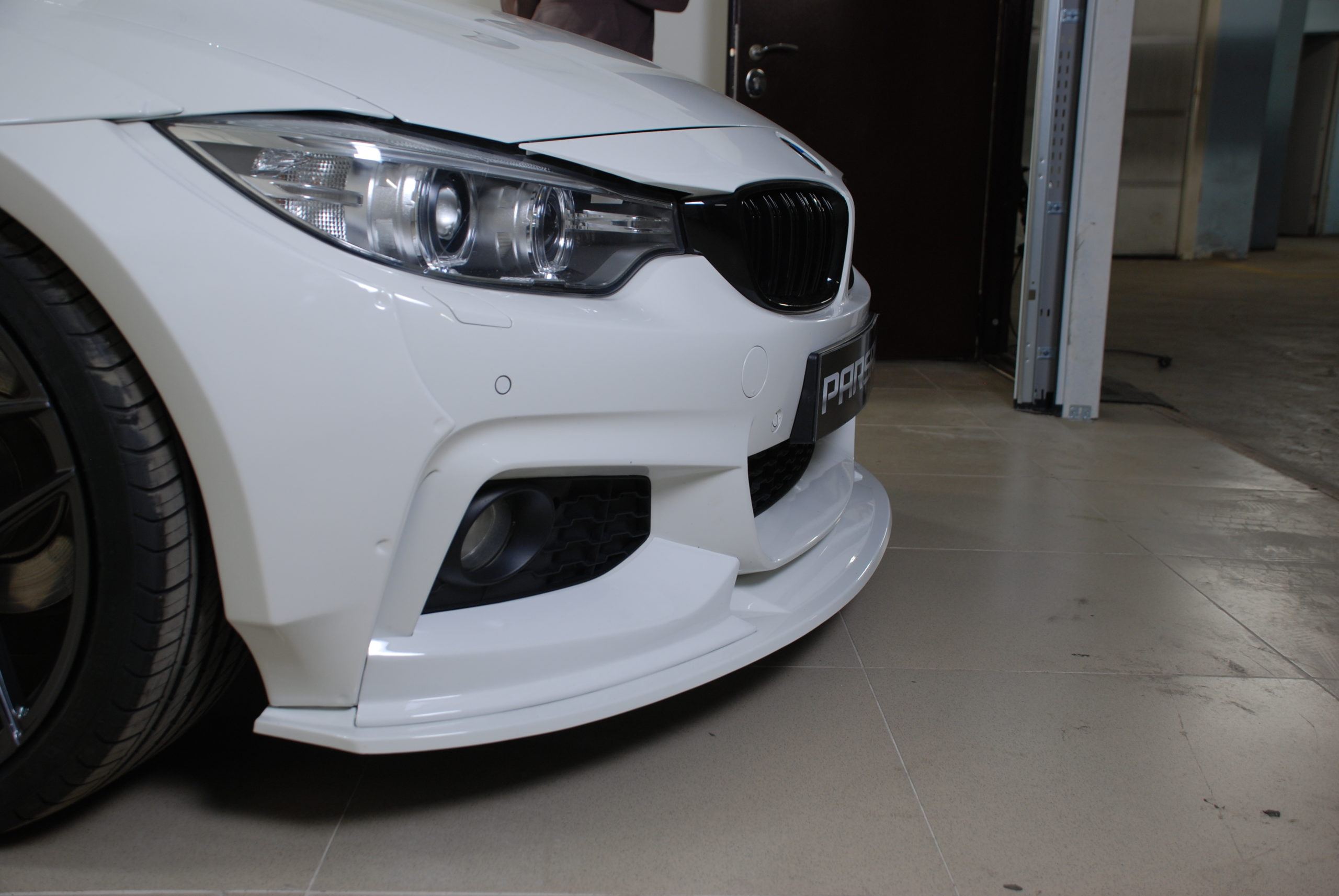 Сплиттер BMW 4-Series F32 M-Sport PARSAN (PT-F32-FS01)