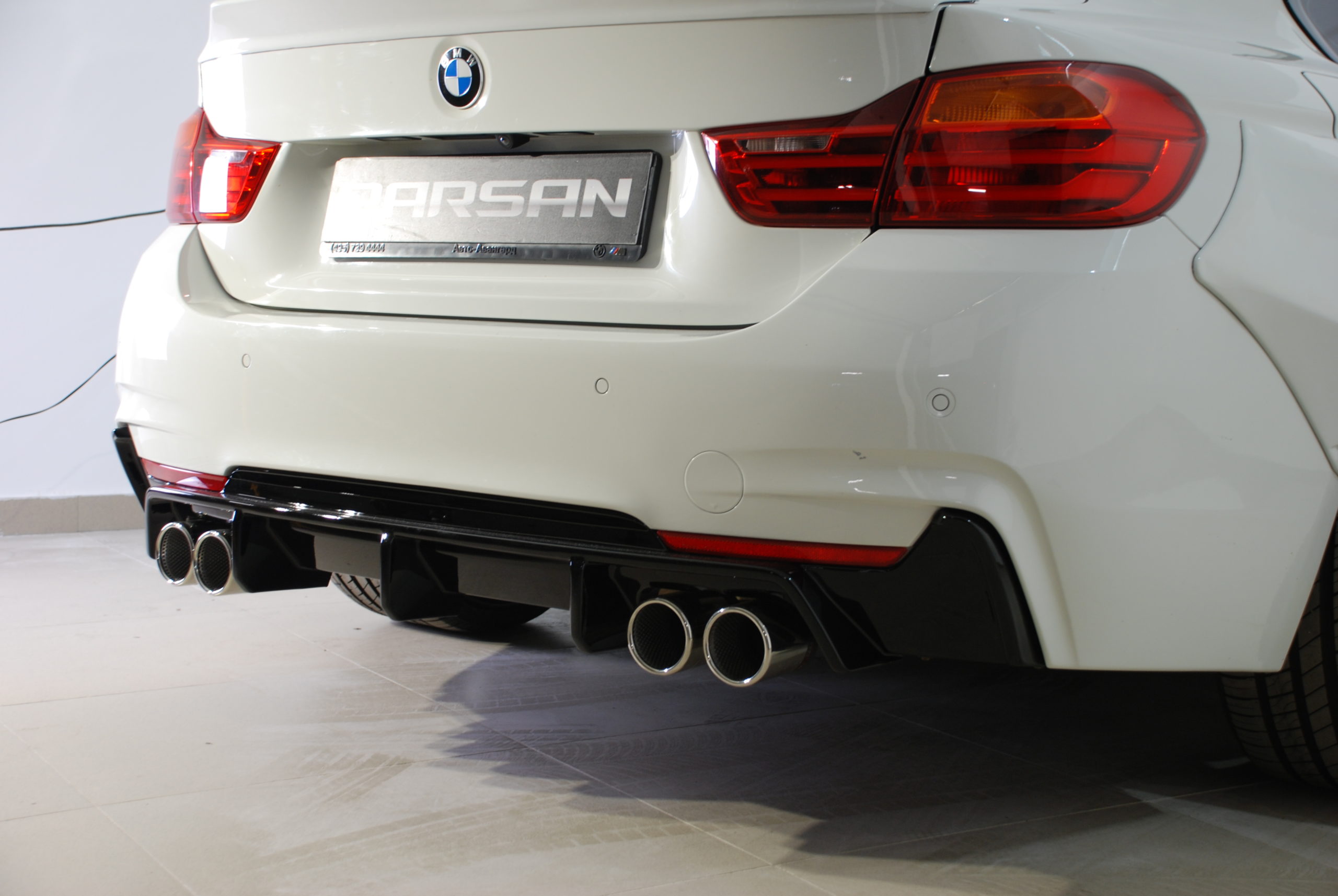 Диффузор BMW 4-Series F32 M-Sport PARSAN (PT-F32-DF01)