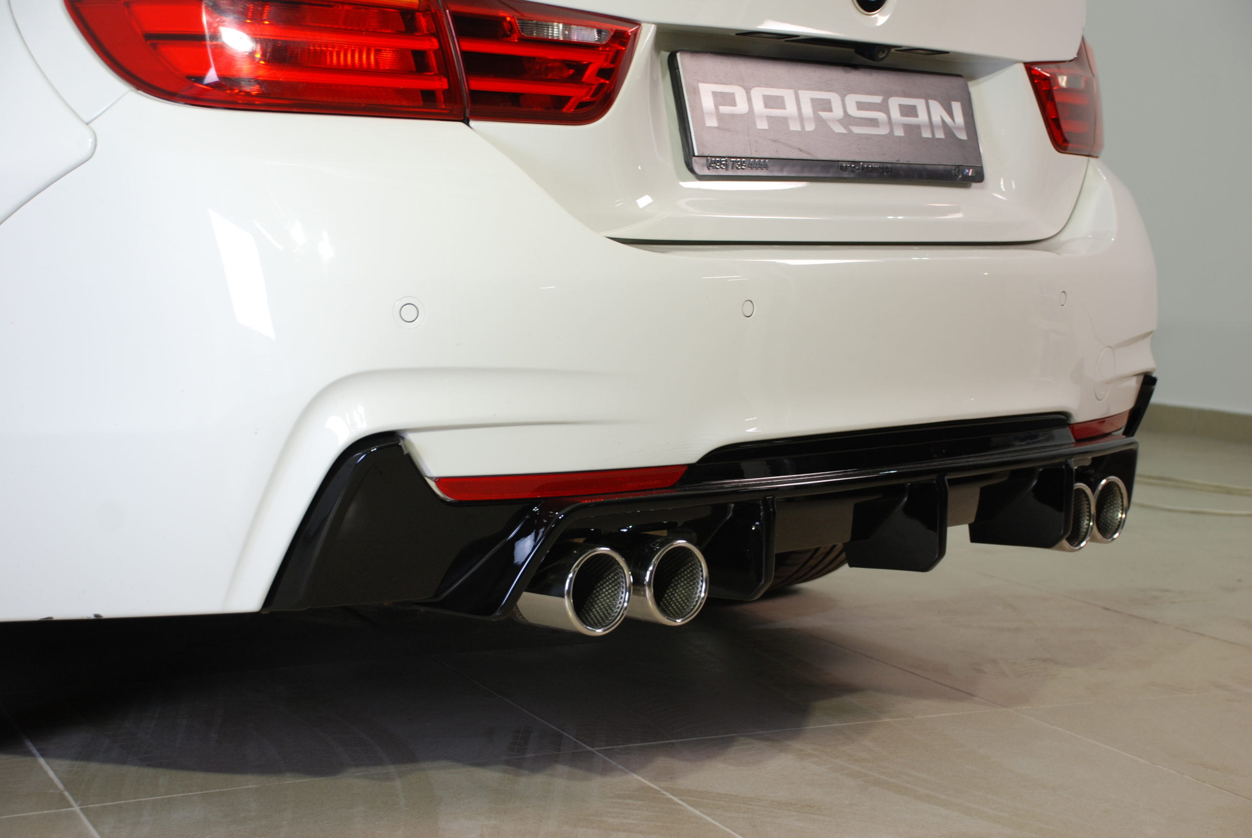 Диффузор BMW 4-Series F32 M-Sport PARSAN (PT-F32-DF01)