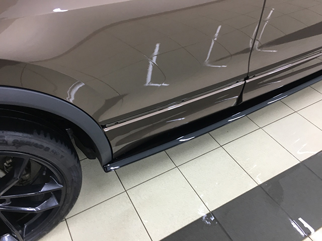 Пороги Parsan для Volkswagen Tiguan MK2 R-Line (PA-VWTIIR-BP01)