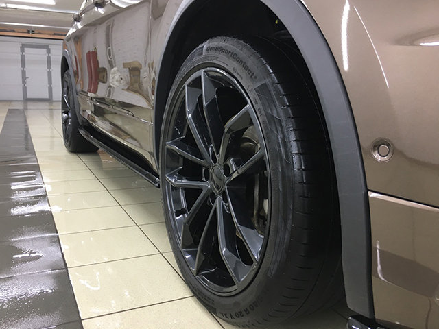 Пороги Parsan для Volkswagen Tiguan MK2 R-Line (PA-VWTIIR-BP01)