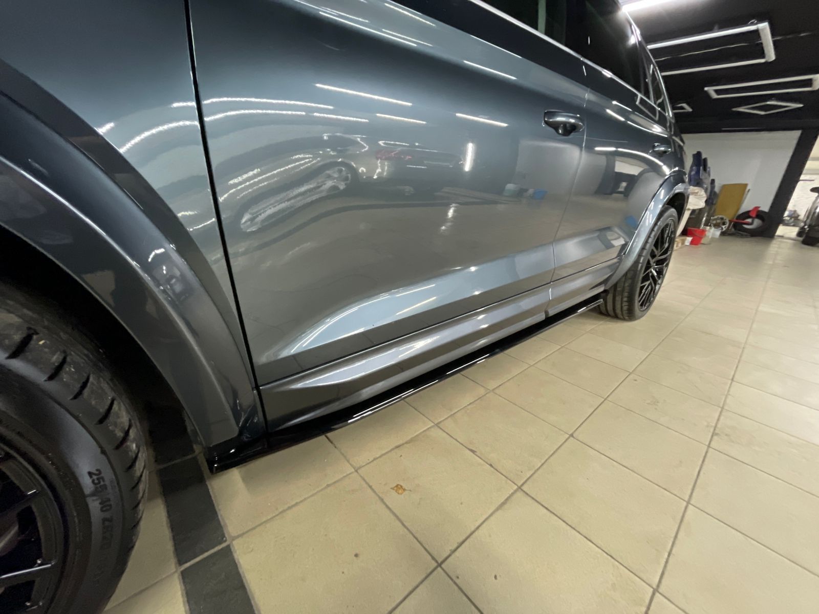 Накладки под пороги Skoda Kodiaq PARSAN (PT-SKKQ-SS01)