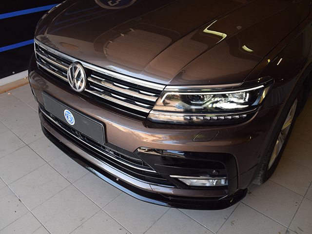 Сплиттер Parsan для Volkswagen Tiguan MK2 R-Line / Sportline (PA-VWTIIR-SP01)