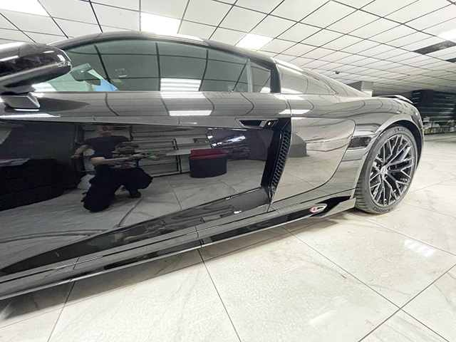 Элероны под пороги PARSAN для AUDI R8 4S (PT-R84S-SS02)