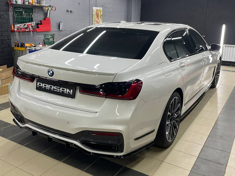 Юбка диффузор для BMW 7 (G11/G12) LCI PARSAN (PT-G11-DF01)