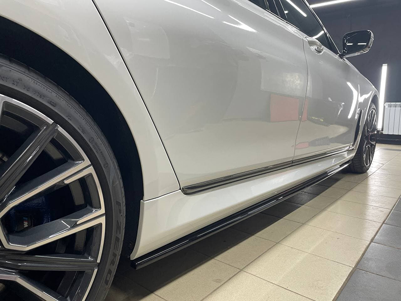 Накладки под пороги для BMW 7 G12 LCI PARSAN (PT-G11-SS01)