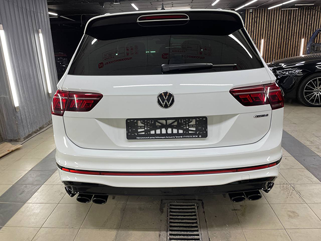Элероны заднего бампера Volkswagen Tiguan R MK2 (PT-VWTG-RL04)