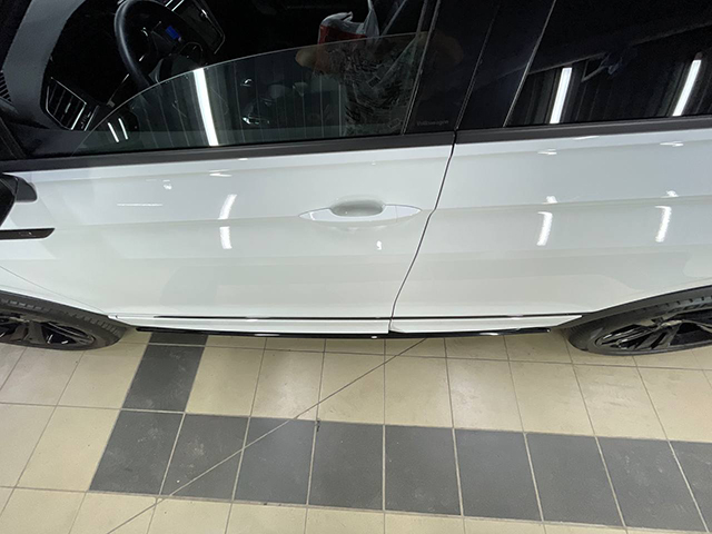 Пороги Parsan для Volkswagen Tiguan MK2 R-line V2 (PT-VWTG-SS03)