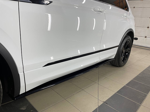 Пороги Parsan для Volkswagen Tiguan MK2 R-line V2 (PT-VWTG-SS03)