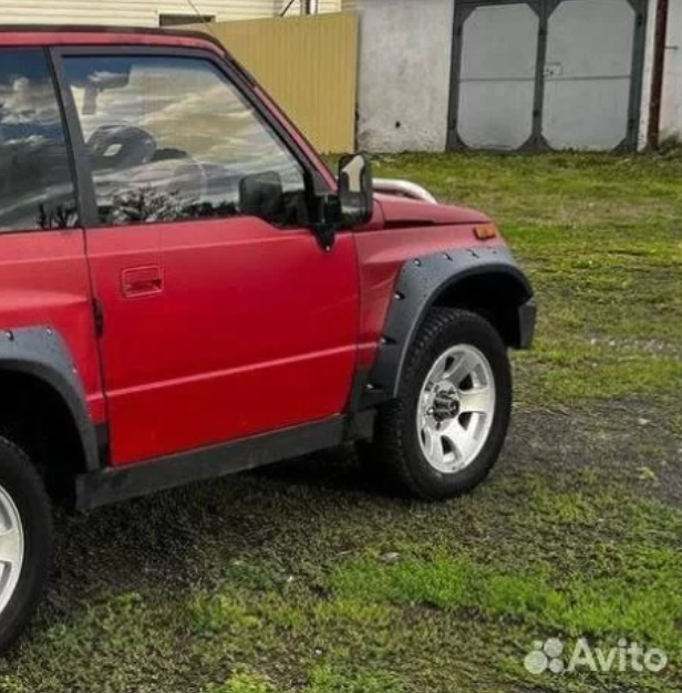 Расширители арок БУШВАКЕРЫ Suzuki Escudo 3 двери «коротыш» 1988 — 1998 (без выреза под шноркель) (CT-SEI-W03)