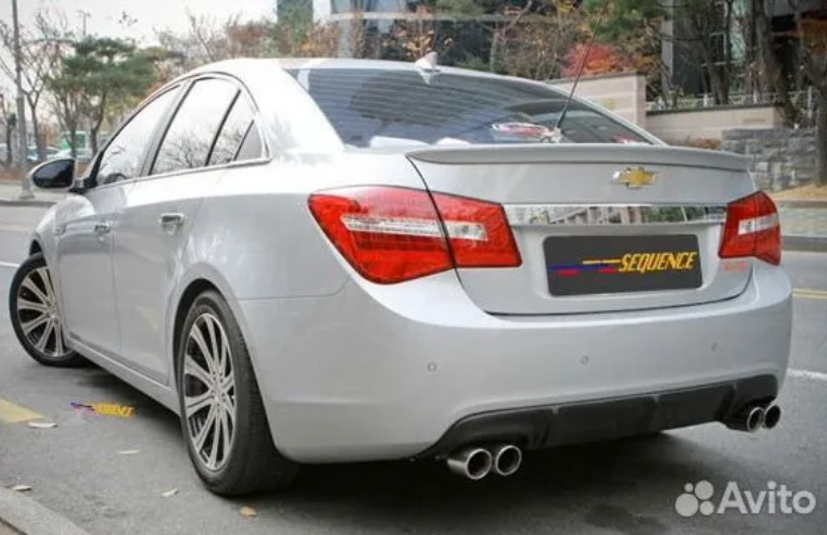 Спойлер Chevrolet Cruze сабля (CT-CHCR-SP01)