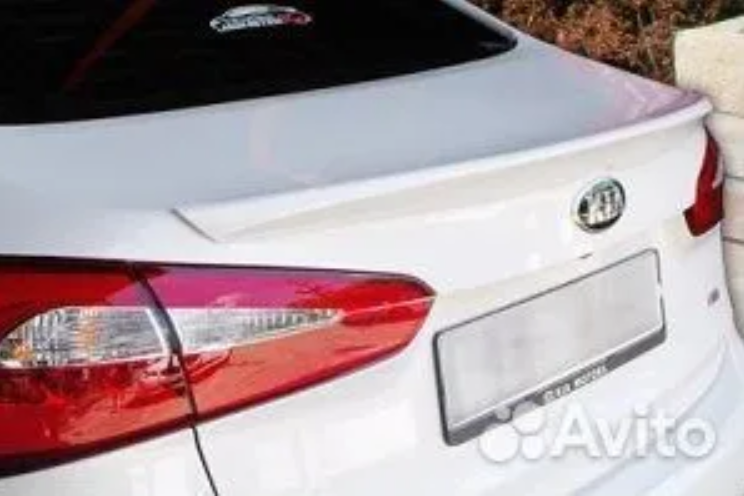 Спойлер KIA Cerato K3 лип (CT-K3-SP01)