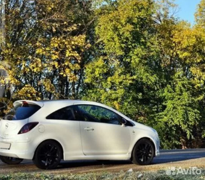 Задняя юбка Opel Corsa D 3Door OPC (CT-OCD-B02)