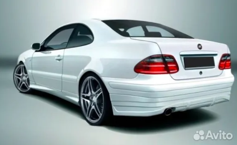 Передний бампер Mercedes Benz W208 CLK (CT-W208-FB01)